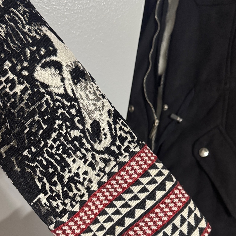 Artistic Patchwork Women's Trench Coat Dor Dor - image 8